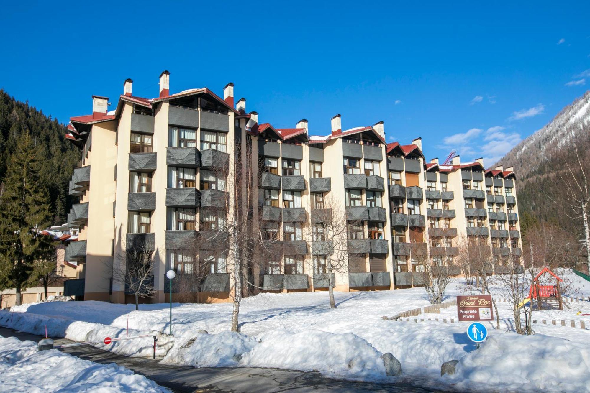 Residence Grand Roc - Ancolies 028 - Happy Rentals Шамони Экстерьер фото
